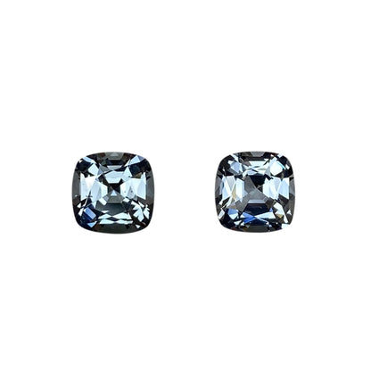 Medium Tone Grey Spinel Pair