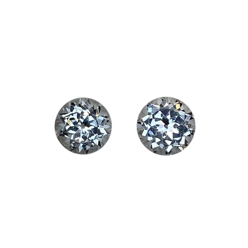 Medium Tone Grey Spinel Pair