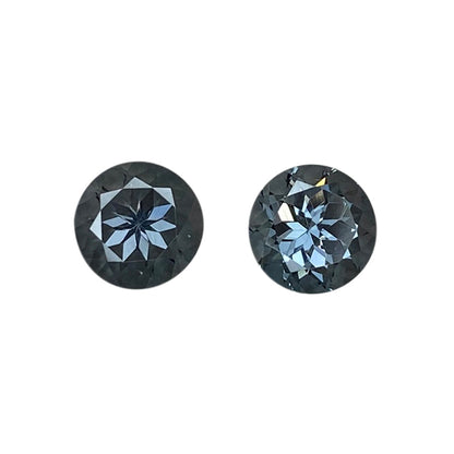 Deep grey Spinel Pair