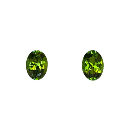 Mint Green Tourmaline Pair