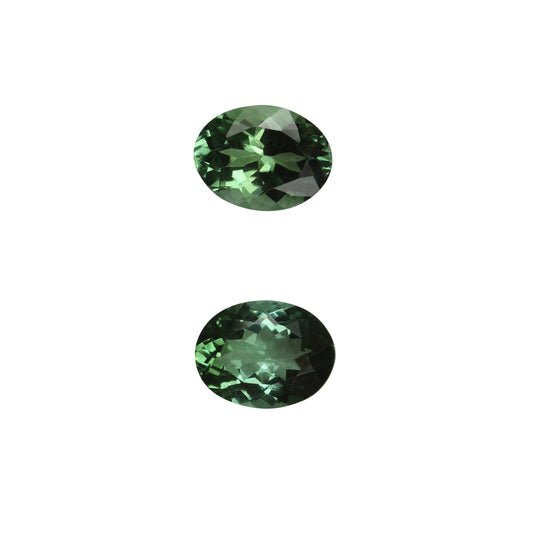 Medium Blue-Green Tourmaline Pair