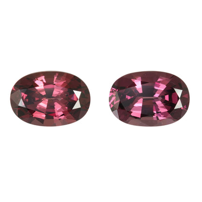 Rhodolite Pair