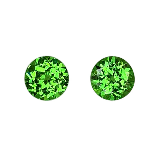 Tsavorite Pair