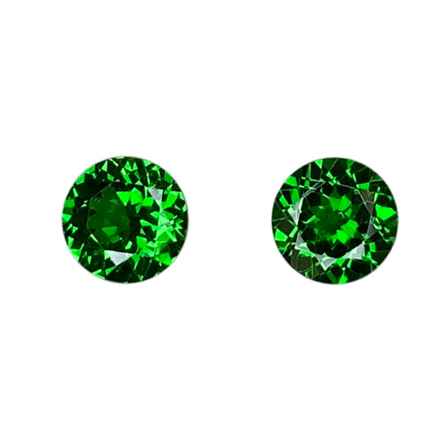 Tsavorite Pair