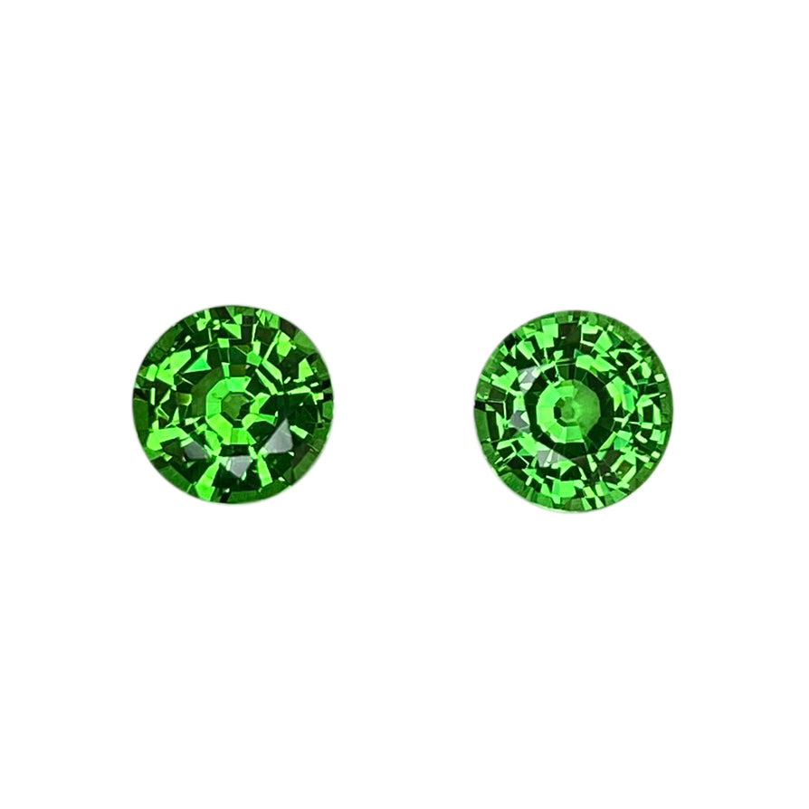 Tsavorite Pair