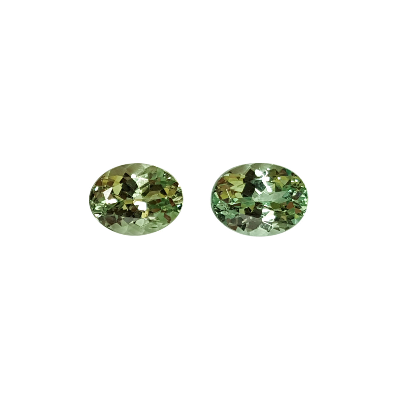 Mint Garnet Pair