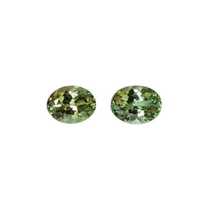 Mint Garnet Pair